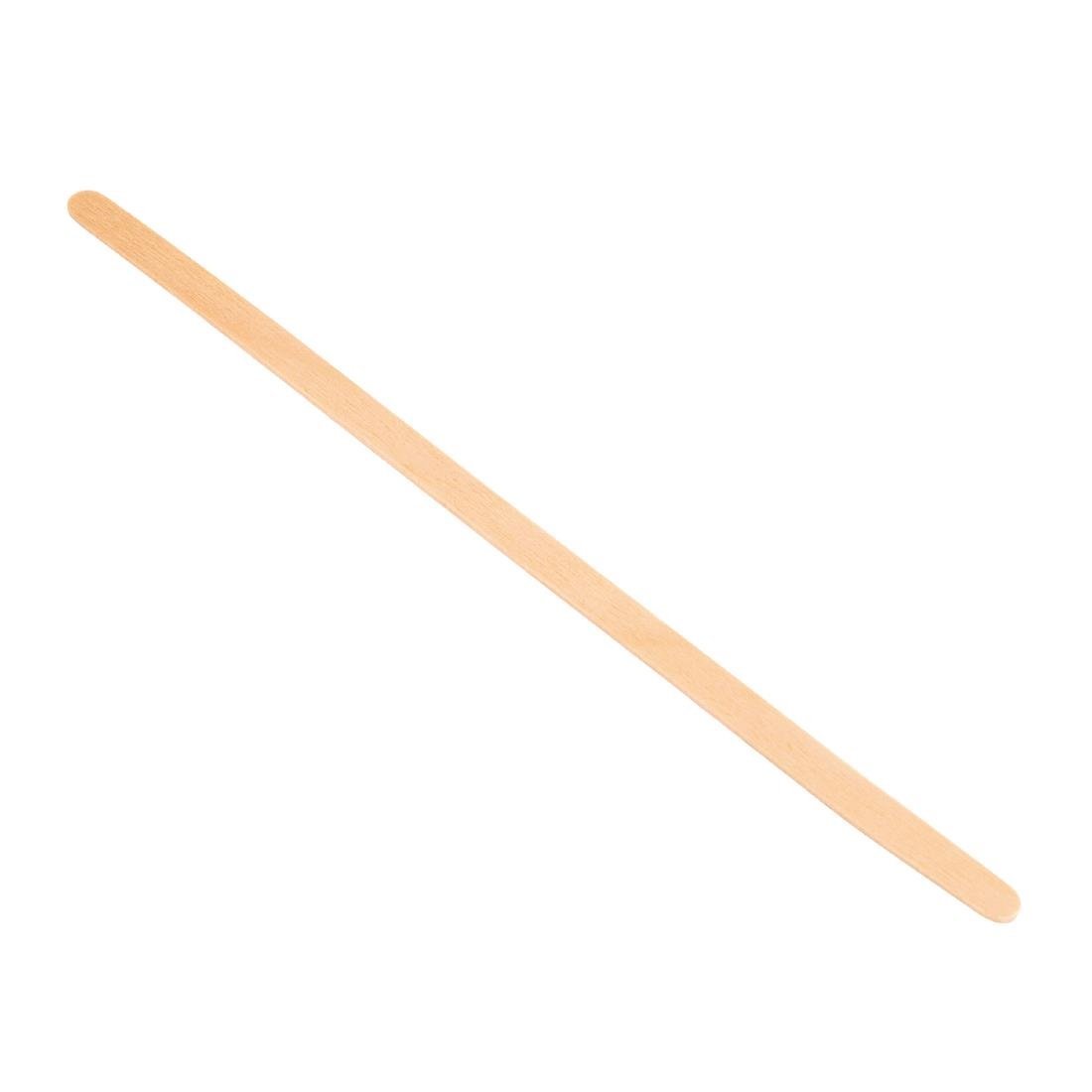 Fiesta Compostable Birch Wooden Coffee Stirrer - 140mm (Pack 1000) DK392 - Whisk Hospitality - DK392