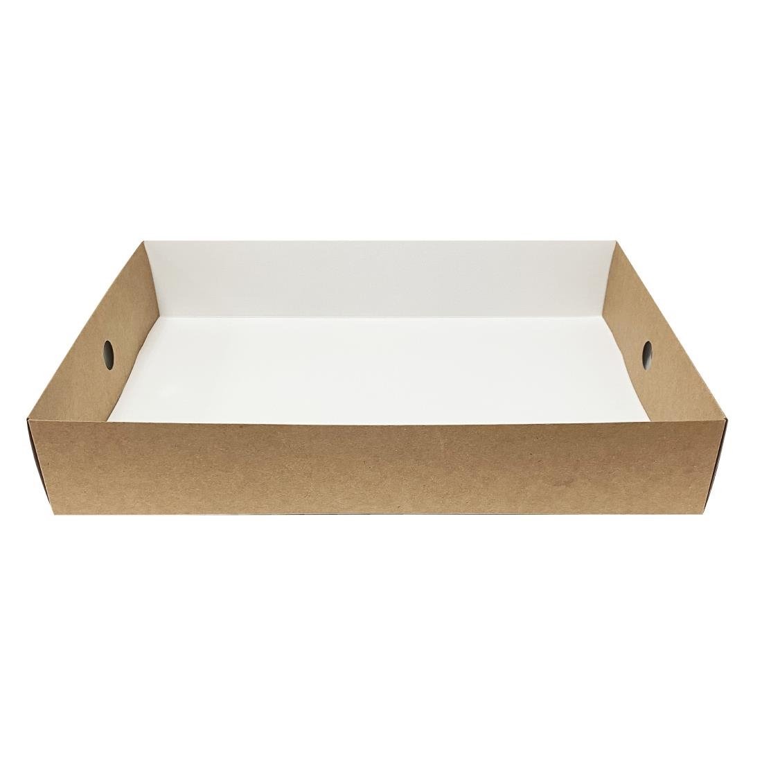 Fiesta Recyclable Full Insert for Large Platter Box (Pack 50) FT676 - Whisk Hospitality - FT676