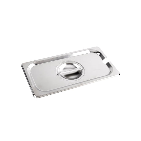 Gastronorme Pan Lid - S/S - Notched - 1/3 - Whisk Hospitality - 401371