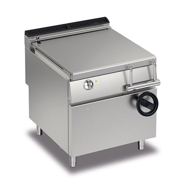 BARON 80L Electric Bratt Pan With Manual Tilting - Whisk Hospitality - Q90BR/E80