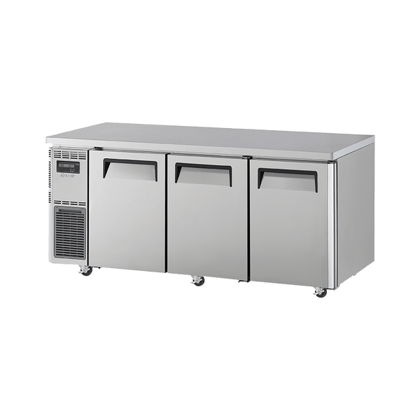 Turbo Air 3 Door Undercounter Fridge 1800mm (600mm Deep) KUR18-3S-N - Whisk Hospitality - KUR18-3S-N