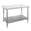 Premium Stainless Steel Workbench - WB7 - 1500/A - Whisk Hospitality - WB7-1500/A