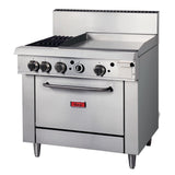 Thor Gas Freestanding Oven Range - NAT TR - 2F - G24F GE543 - N - Whisk Hospitality - GE543-N