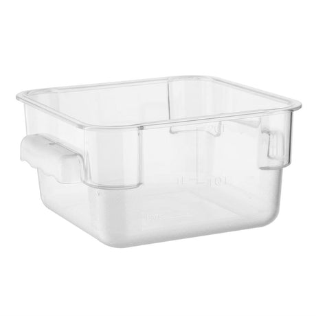 Hygiplas Polycarbonate Square Storage Container - 1.5Ltr HY400 - Whisk Hospitality - HY400