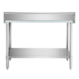 WBB7 - 1200/A Workbench with Splashback - Whisk Hospitality - WBB7-1200/A