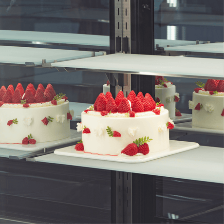 CDM215 Three Tiers Cake Display Refrigerators – Mirror Display - Whisk Hospitality - CDM215