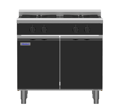 Waldorf Bold Rnlb8900G Cd 900Mm Gas Cooktop Low Back Version Cabinet Base - Whisk Hospitality - RNLB8900G-CD