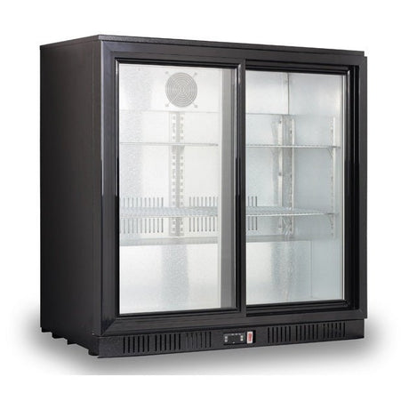 Thermaster Under Bench Two Sliding Door Bar Cooler - LG - 208SC - Whisk Hospitality - LG-208SC