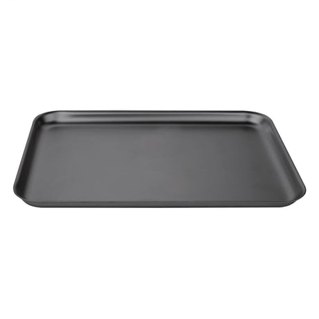 Vogue Baking Sheet Hard Anodised - 370x265x20mm 14 1/2x10 1/2x 3/4" C063 - Whisk Hospitality - C063