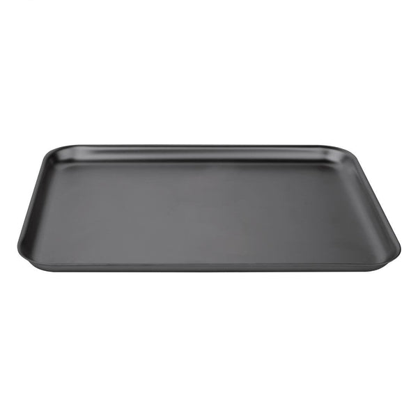 Vogue Baking Sheet Hard Anodised - 370x265x20mm 14 1/2x10 1/2x 3/4" C063 - Whisk Hospitality - C063