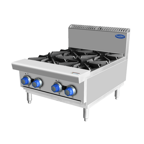 Cookrite OPEN 4 BURNER COOK TOPS LPG AT80G4B - C - LPG - Whisk Hospitality - AT80G4B-C-LPG