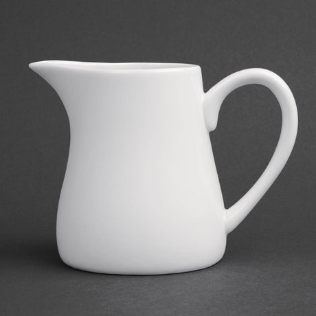Olympia Whiteware Jug - 7.5oz (Box 6) U820 - Whisk Hospitality - U820
