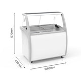 Thermaster 300L Gelato Display - SD - 325P - Whisk Hospitality - SD-325P