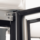 Bromic Upright Display Fridge - 960L - 2 Doors - Flat Glass - Cassette - White - Whisk Hospitality - GM1000LWCAS