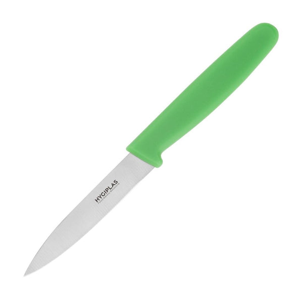 Hygiplas Paring Knife Green - 3" C545 - Whisk Hospitality - C545