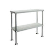 WBO2 - 1500 Double Tier Workbench Overshelf - Whisk Hospitality - WBO2-1500