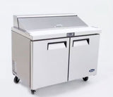 Atosa MSF8303 2 Door Sandwich Prep Fridge - Whisk Hospitality - 3PA-7688-SIM-MSF8303