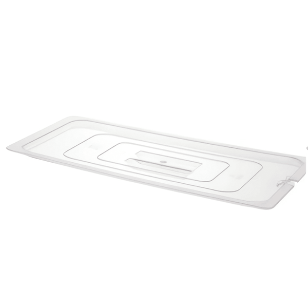 Gastronorme Pan Lid - PolyCarbonate - Notched - 1/1 - Clear - Whisk Hospitality - 398758