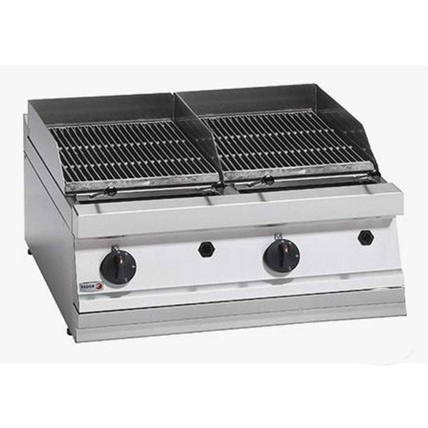 Fagor 700 series - Gas charcoal 2 grid grill BG7-10 - Whisk Hospitality - BG7-10