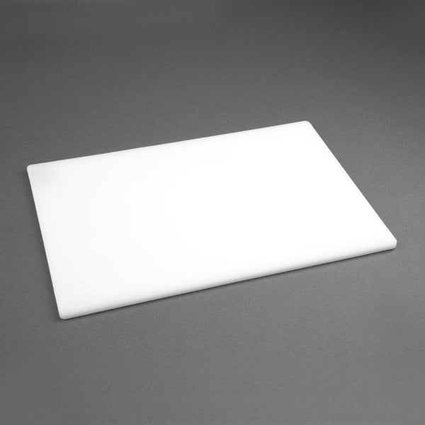 Hygiplas Low Density Chopping Board White - 600x450x10mm HC881 - Whisk Hospitality - HC881