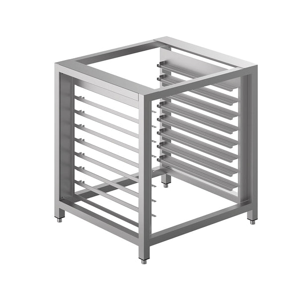 SMEG TVL425 Stainless steel oven stand with tray supports Suitable for ALFA42/62 series ovens (single oven load) - Whisk Hospitality - TVL425