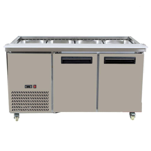 Thermaster Bench Station Two Door 4x1/1 GN Pans PG150FA - B - Whisk Hospitality - PG150FA-B
