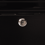 Bromic Upright Display Fridge - 960L - 2 Doors - Flat Glass - Cassette - Black - Whisk Hospitality - GM1000LBCAS