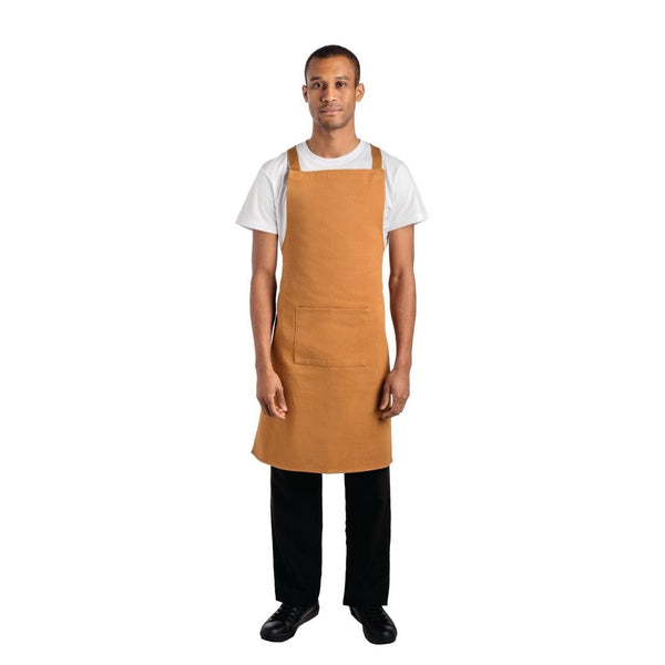 Southside X - Cross Back Apron Tan - 1000x700mm B986 - Whisk Hospitality - B986