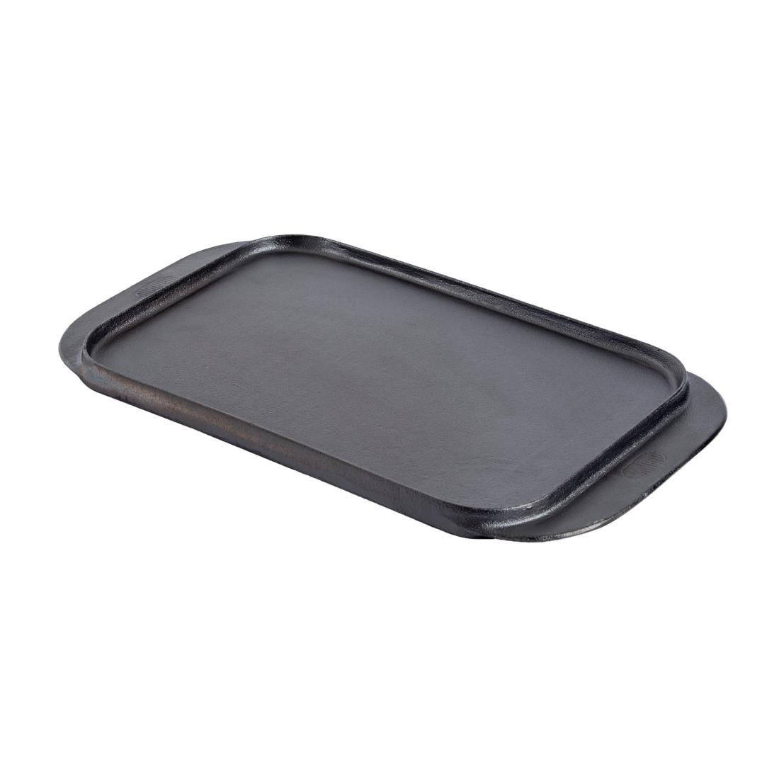 Vogue Reversible Double Griddle - 480x265mm 19x10 1/2" M650 - Whisk Hospitality - M650