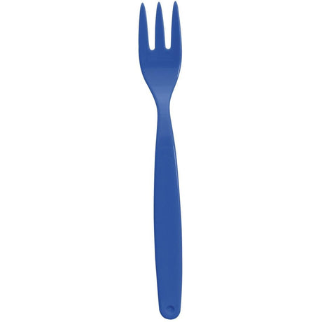 Olympia Kristallon Polycarbonate Fork Blue - 170mm (Pack 12) DL121 - Whisk Hospitality - DL121