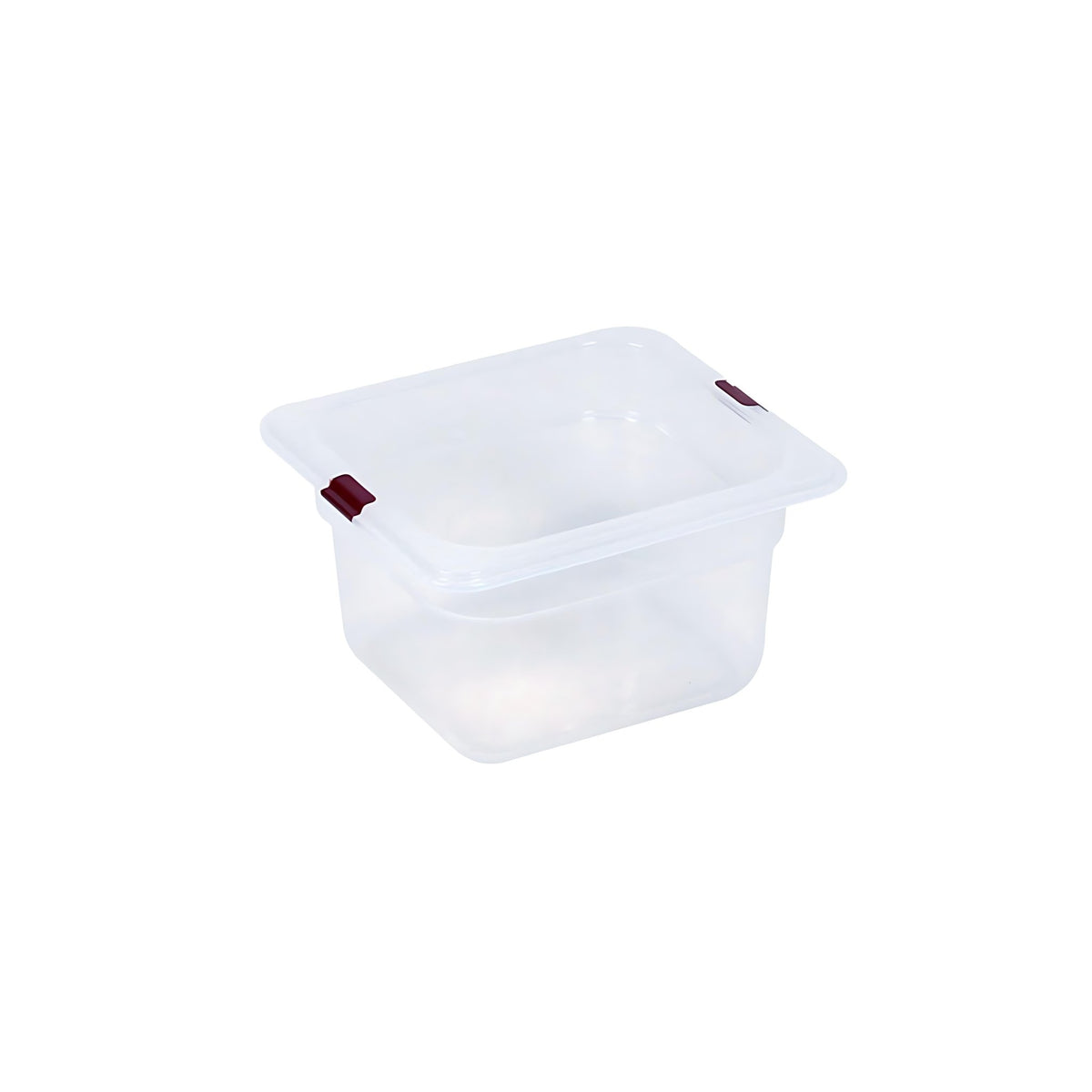 Gastronorme Pan - PolyPropylene - 1/6 - with Lid / 65mm - Whisk Hospitality - 75983