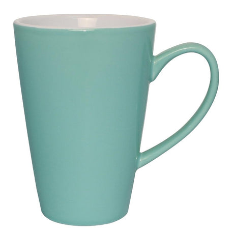 Olympia Cafe Latte Cup Aqua - 340ml (Box 12) GL489 - Whisk Hospitality - GL489