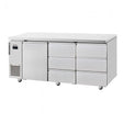 Skipio SUF18 - 3D - 6 1 Door & 6 Drawer Under Counter Freezer - Whisk Hospitality - SUF18-3D-6