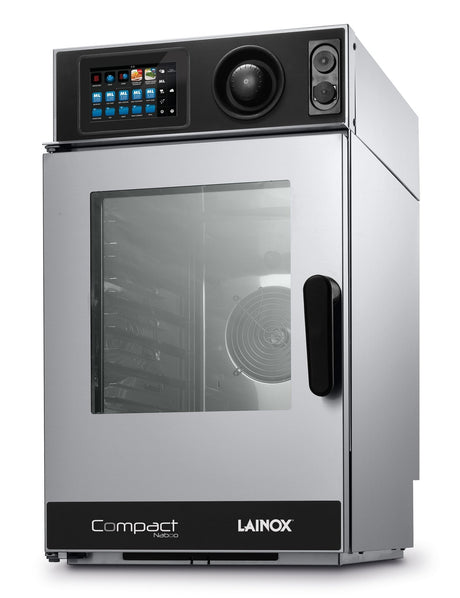 LAINOX 6 x 2/3GN Compact Electric Direct Steam Combi Oven with Touch Screen Controls - Whisk Hospitality - COEN026R