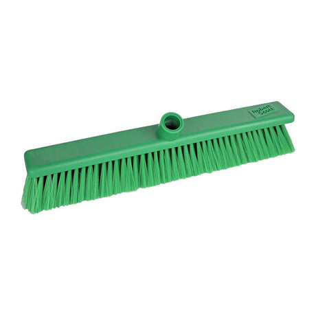 Jantex Soft Hygiene Broom Green - 457mm 18" GK874 - Whisk Hospitality - GK874