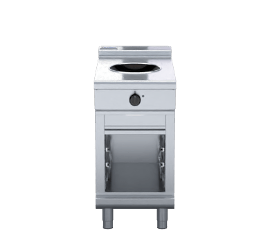 Waldorf 800 Series Inl8100W5 Cb 450Mm Induction Wok Low Back Version Cabinet Base - Whisk Hospitality - INL8100W5-CB