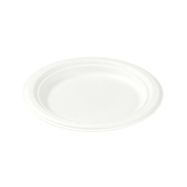 PakMax 7" Sugarcane Round Plate，Ø175*15.8mm PL-R7 - Whisk Hospitality - PL-R7