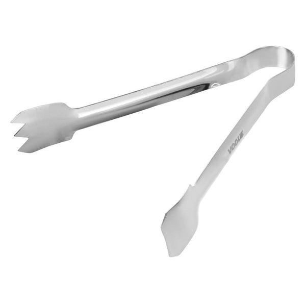 Vogue Catering Tongs St/St - 210mm 8" J605 - Whisk Hospitality - J605