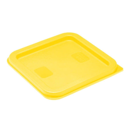 Hygiplas Square Yellow Lid for - 1.5/3.5Ltr HY419 - Whisk Hospitality - HY419