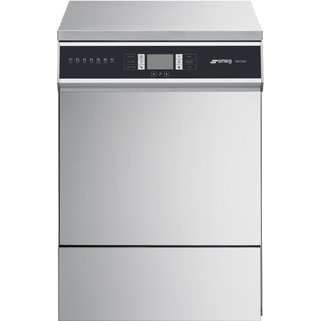 SMEG SWT262TDAUS Double basket - Fresh water system dishwasher with chemical pumps. Three phase (15 Amp optional) Electronic control - Whisk Hospitality - SWT262TDAUS