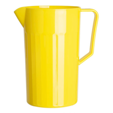 Olympia Kristallon Polycarbonate Jug Yellow - 1.4Ltr (Box 1) CE278 - Whisk Hospitality - CE278