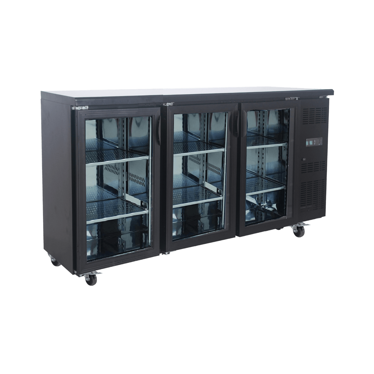 Exquisite Three Swing Doors Backbar Display Fridge - UBC570 - Whisk Hospitality - 