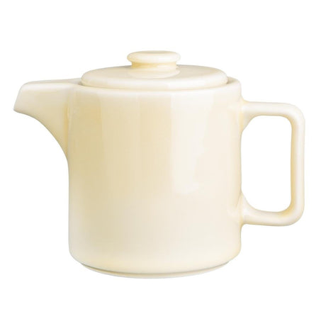 Olympia Fondant Tea Pot Lemon - 450ml 15.2fl oz (Box 2) CU421 - Whisk Hospitality - CU421