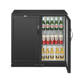 Polar G - Series Back Bar Cooler with Solid Doors - 208Ltr GL016 - A - Whisk Hospitality - GL016-A