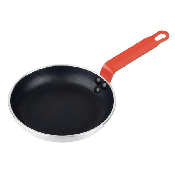 Hygiplas Frypan Aluminium Non - stick Teflon Platinum Plus Red Handle - 200x40mm HT964 - Whisk Hospitality - HT964