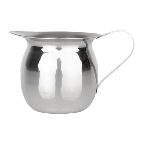 Olympia Mini Milk Jug Stainless Steel Plain - 120ml (Box 6) HY118 - Whisk Hospitality - HY118