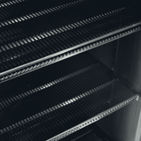 Bromic Upright Display Fridge - 1126L - 2 Door - Flat Glass - Black - Whisk Hospitality - GM1100B-NR