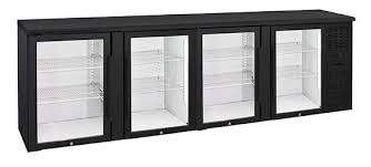 Anvil 4 Door Glass Door Back Bar BBZ0400 - Whisk Hospitality - BBZ0400