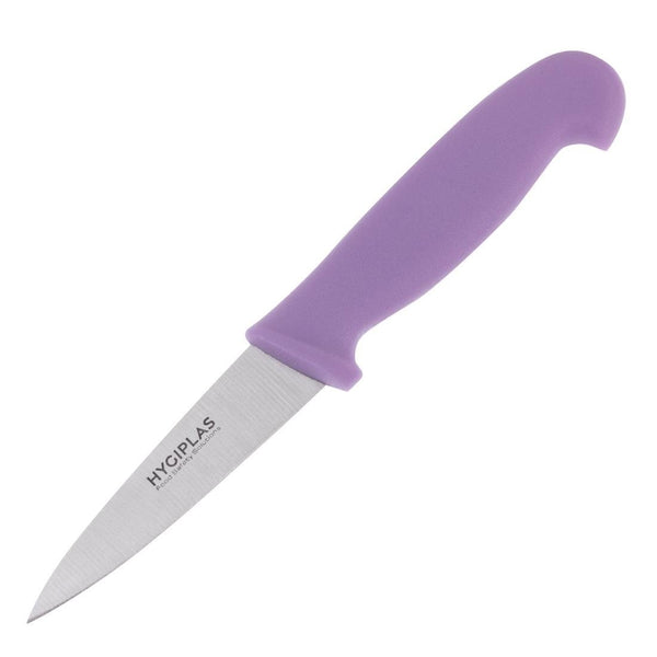 Hygiplas Paring Knife Purple - 3 1/2" FP732 - Whisk Hospitality - FP732