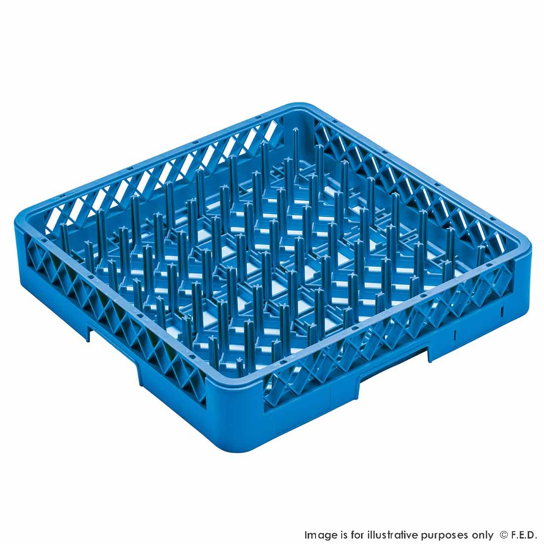 64 Compartment Plate and Tray Rack- JW-B64B - Whisk Hospitality - JW-B64B